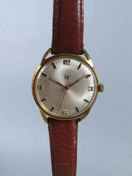 LIP, Besançon (France). Wristwatch with a circular
