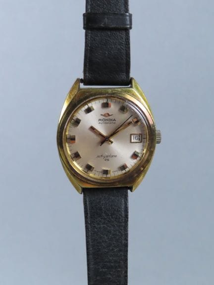 MONDIA, Switzerland. Skystar. Wristwatch with a go