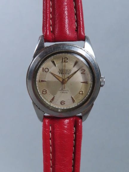 NAPPEY, France. Aquatic. Beautiful wristwatch with