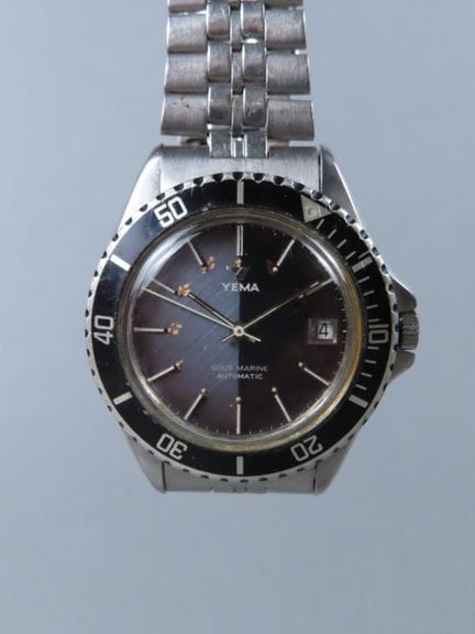 YEMA, France. Sous-Marine Automatic. Diving wristw