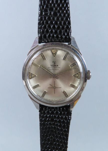 YEMA, France. Sous-Marine. Wristwatch with a circu