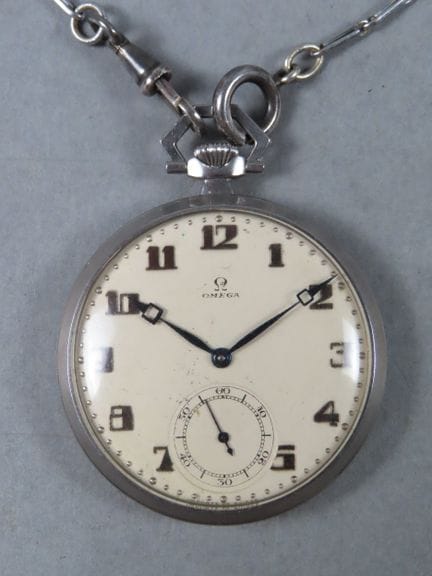 OMEGA, Switzerland. Beautiful pocket watch with a 