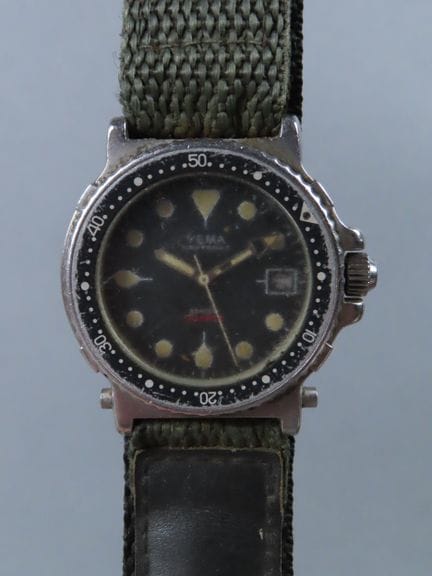 YEMA, France. Navygraf, 990 feet. Military diving 