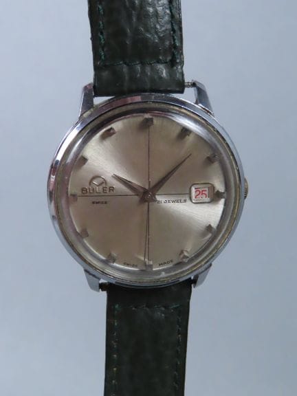BULER, Switzerland. Attractive wristwatch with a l