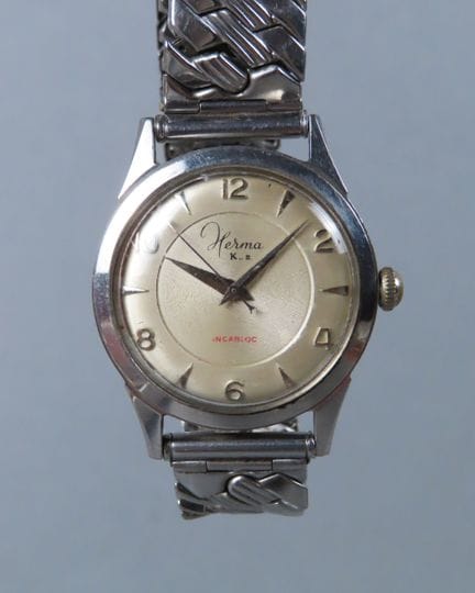 HERMA, France. K-2. Sporty-style wristwatch with a