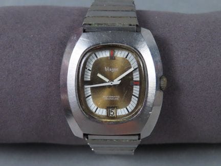 BLAZON. Automatic. Wristwatch with a chrome-plated