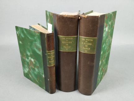 [Lorraine] PFISTER (Christian), Histoire de Nancy,