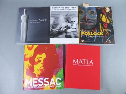 [ARTE DEL SIGLO XX]. Conjunto de 5 obras:
- Matta 