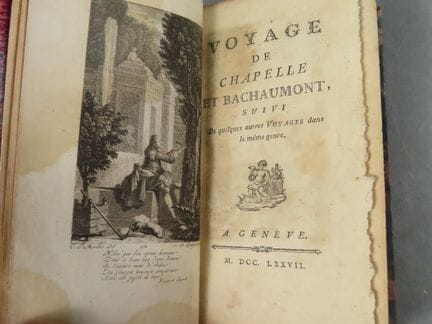 CHAPELLE et BACHAUMONT. Voyage de Chapelle et Bach