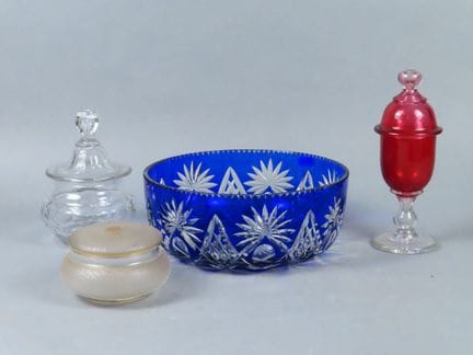 Kristallmanufakturen aus Ostfrankreich. Set besteh