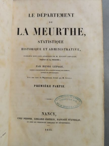 LEPAGE (Henri), CHARTON (Charles) - Le Département