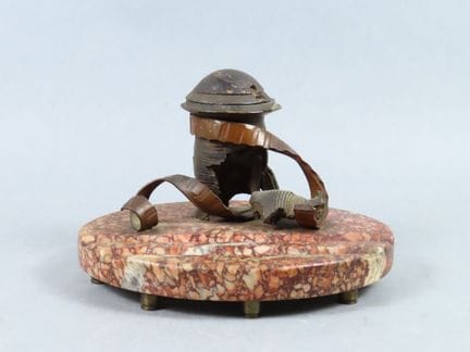 HANDWERK AUS DEN SCHLACHTGRÄBEN. Stiftehalter, Soc