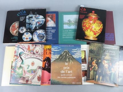 Colección de 13 números de «Connaissance des arts»