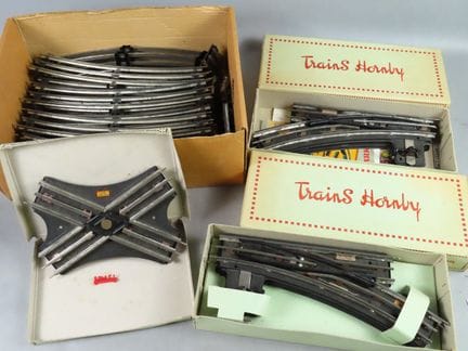 HORNBY-Zug, Maßstab O, von MECCANO Paris. Set best