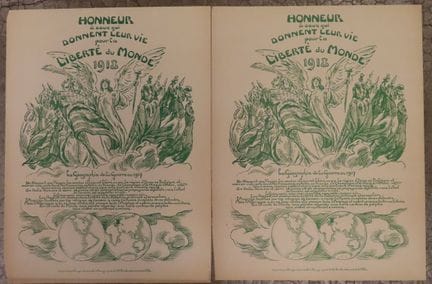 [MILITARIA – PLAKATE]. Victor PROUVE (1858–1943), 