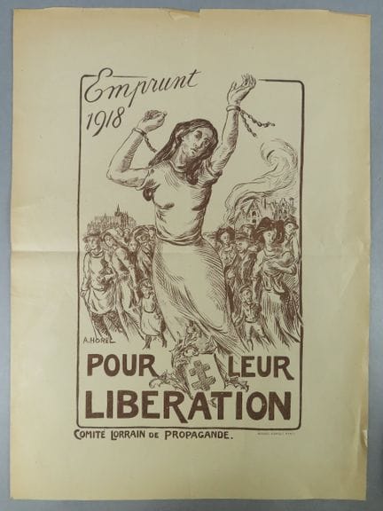 [MILITARIA – PLAKATE]. Albert HOREL (1876–1964), n