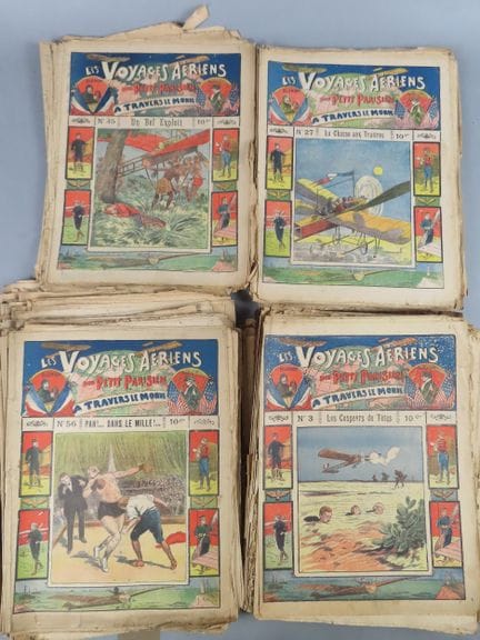 [AERONÁUTICA]. Importante lote de revistas antigua