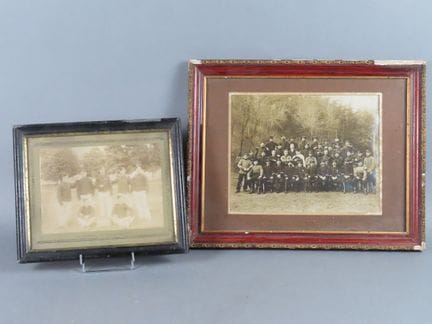 [MILITARIA]. Insieme di due fotografie d’epoca: la