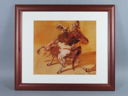 Claude WEISBUCH (1927–2014). Homage to Théodore Gé