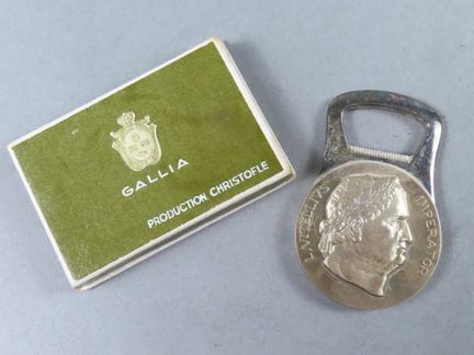 CHRISTOFLE, Gallia. Abridor de botellas (descorcha