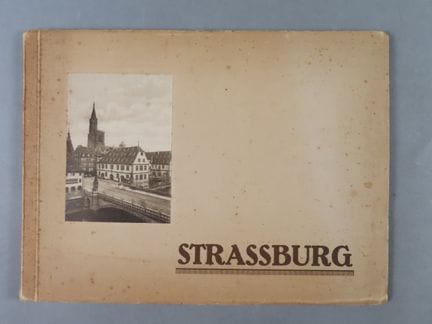 [ELSASS]. „18 Ansichten von Straßburg nach Origina