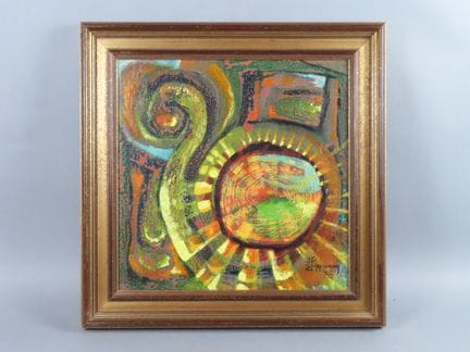 André LIPPMANN (1934-2025). Composition abstraite.