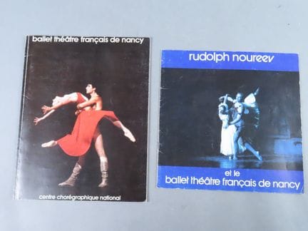 [Autógrafos]. Ballet Théâtre Français de Nancy, Lo