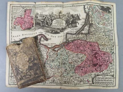 Matthäus SEUTTER (1678-1757), cartógrafo. Sorprend