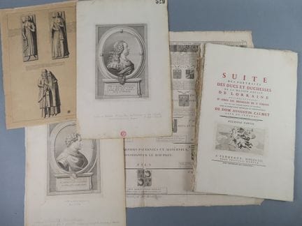 Suite, hélas, incomplète des portraits des ducs et