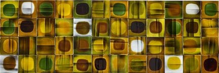 Roger CAPRON (1922-2006). Conjunto de 48 azulejos 