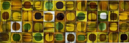 Roger CAPRON (1922-2006). Conjunto de 48 azulejos 