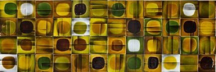 Roger CAPRON (1922-2006). Conjunto de 48 azulejos 