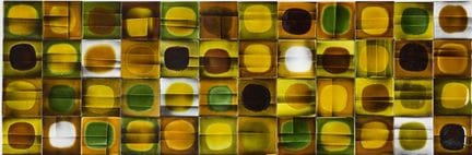 Roger CAPRON (1922-2006). Conjunto de 48 azulejos 