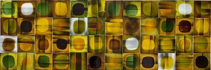 Roger CAPRON (1922-2006). Conjunto de 48 azulejos 
