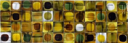 Roger CAPRON (1922-2006). Conjunto de 48 azulejos 