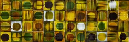 Roger CAPRON (1922-2006). Conjunto de 48 azulejos 