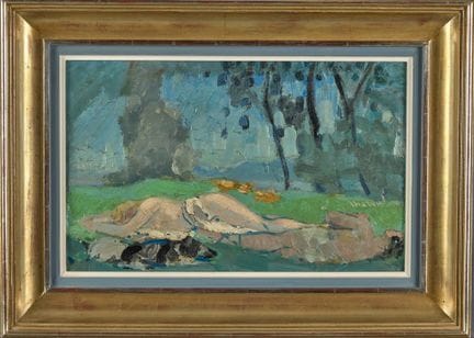 Jacqueline MARVAL (1866-1932). « Daphnis et Chloé,