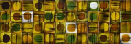Roger CAPRON (1922-2006). Conjunto de 48 azulejos 