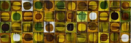 Roger CAPRON (1922-2006). Conjunto de 48 azulejos 