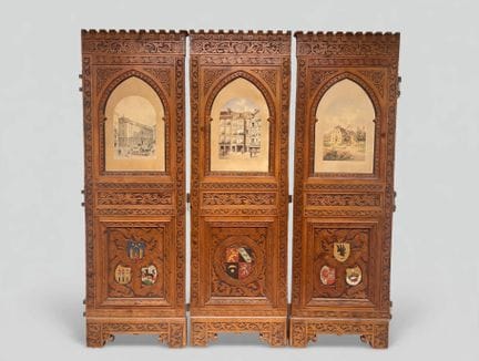 Three-panel screen    190 x 185 cm
Three-panel fol