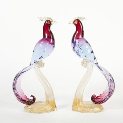 Pair of Birds of Paradise    
ALFREDO BARBINI Pair