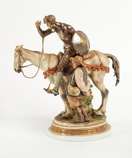 "Don Quixote"   Ceramic sculpture, 30x28x16 cm
GIU