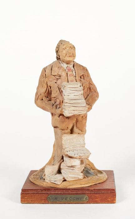 "Libraio" 1979   20.5 x 8 x 11.5 cm
R. VECCHI "Lib