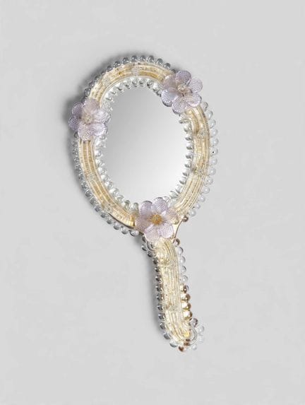 Vanity Mirror    33 x 17 cm
Murano glass vanity mi