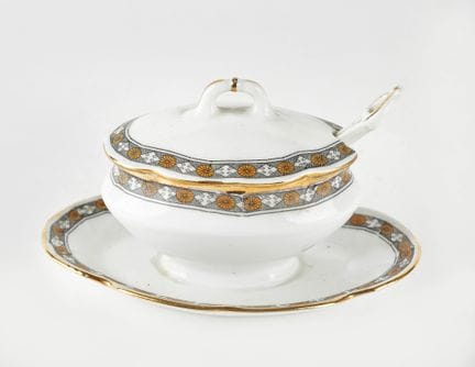 Mini soup bowl    8 x 14.5 x 9 cm.
GINORI Mini cer