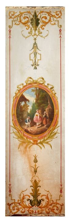 Maestro del siglo XVIII. Par de paneles decorativo