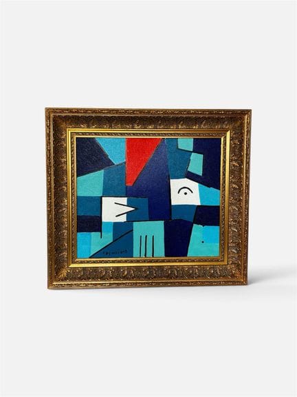 Raoul LEBASTARD (XXe)
Remake de Paul Klee, vue du 