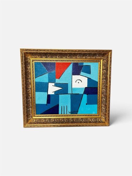 Raoul LEBASTARD (XXe)
Remake de Paul Klee, vue du 