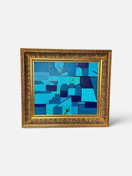 Raoul LEBASTARD (XXe)
Remake de Paul Klee, jardin 