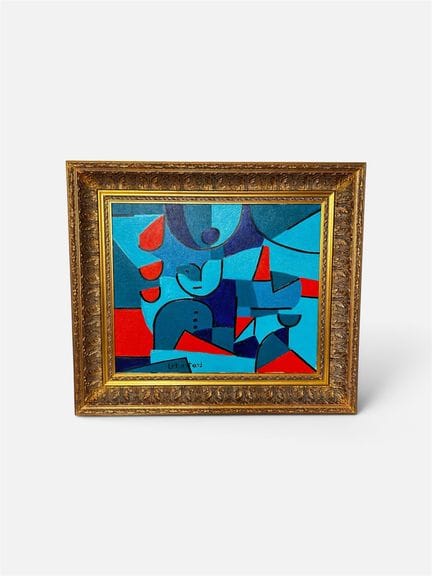 Raoul LEBASTARD (XXe)
Remake de Paul Klee, figure 